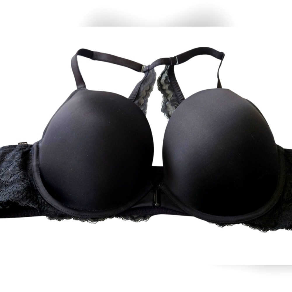 Torrid Curve Eegant Black Lace Bra Size 44c Euc - image 1